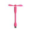 GRABLOOM Creative USB Fan Flexible Portable Fan and USB LED Light Lamp for & Notebook & Computer Gadget Cooling Fan, Black view 4