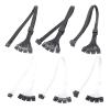 16Pin(12+4) PCIE5.0 GPU Adapter Line 16pin Pcie5.0 To 4 8pin Male Graphics Video Card Cable 16pin To 8pinx4 12VHPWR PCIE5.0 Cable 8PIN Interface To GPU PCIE5.0 12VHPWR 16PIN(12+4) Bent Straight view 2