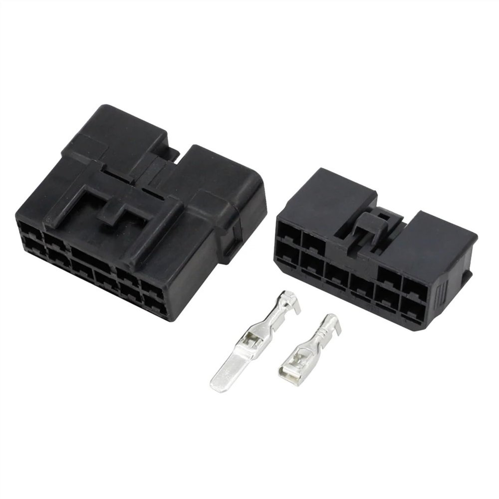 CIZVVEOC 10 Sets 4.8mm 10 Pin Male Female Sealed Auto Electrical Wire Connector Plug with Pins 6098-0154 6098-0156 DJ7101Y-4.8-11/21