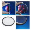 77mm Kaleidoscope Prism Lens Filter, Coating Pentaprism Special Effect Filter, Variable Subject Quantity Optical Glass Lens Photography Lens Filter for Digital SLR Camera view 2