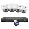 ANNKE H800 8MP PoE Security Camera System with 4TB HDD, 4K H.265+ NVR and 4X 8MP Ultra HD IP Dome Cameras, 100ft Night Vision, IP67 Waterproof and IK10 VandalProof, Remote Access view 1