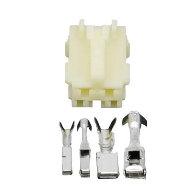 DWFSKZKV 4 Pin DJ7041Y-2.2 4.8-11/21 Female and Male Electrical Plastic Socket Wire Household Electric Appliance Connector (Color : Female Plug, Size : 10 Sets)