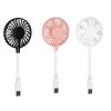 GRABLOOM USB Fan 5W 5V Adjustable Angle Small Silent Office Desk Fan Portable USB Fans Handheld Fan Small Fan Mute Cooling Tools Creative Plug and Play Cooling Fans USB Portable Student Dormitory view 3