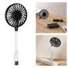 GRABLOOM USB Fan 5W 5V Adjustable Angle Small Silent Office Desk Fan Portable USB Fans Handheld Fan Small Fan Mute Cooling Tools Creative Plug and Play Cooling Fans USB Portable Student Dormitory view 4
