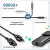 130W 4.5mm Round Tip AC Adapter Laptop Charger Replacement for Dell XPS 15 9530 9550 9560 9570 7590 Inspiron 7347 7348 7459 Precision M3800 M2800 5510 5520 5530 5540 HA130PM130 0RN7NW Power Cord view 4