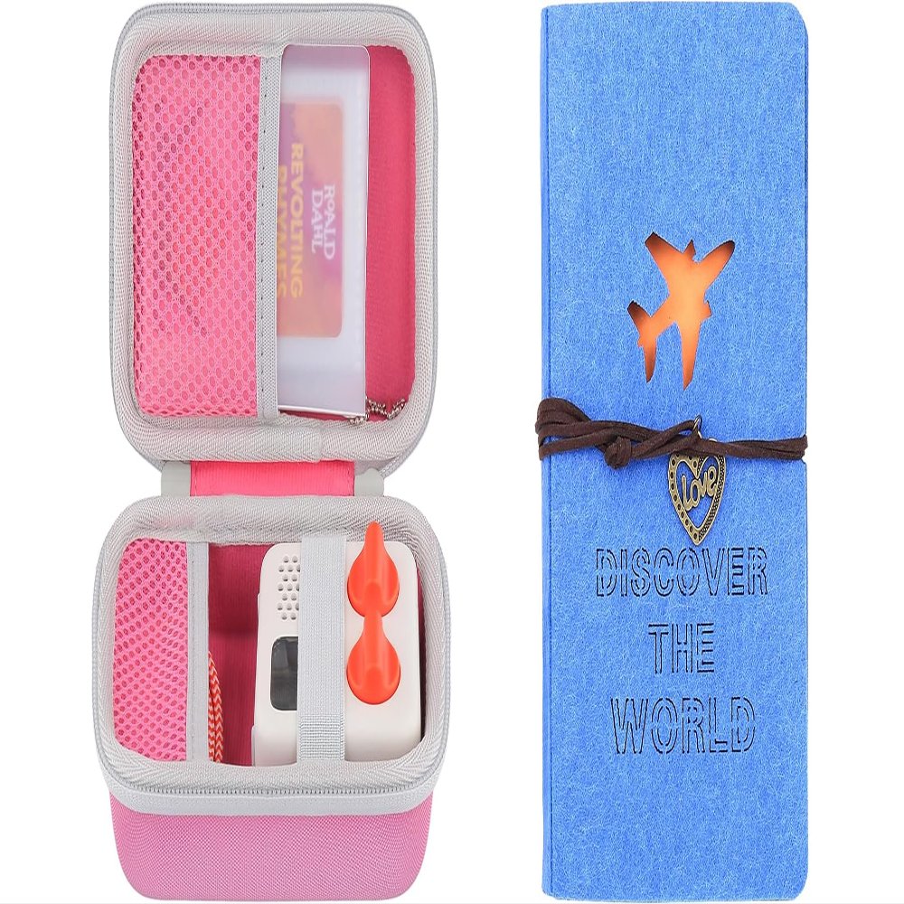 co2CREA Card Portfolio Case and Hard Case for Yoto Mini Player
