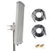2.4GHz Outdoor WiFi Antenna 2x2 High Gain 14dBi for Directional Long Range Extension Booster with 16ft Cable rpsma SMA Connector view 1