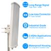 2.4GHz Outdoor WiFi Antenna 2x2 High Gain 14dBi for Directional Long Range Extension Booster with 16ft Cable rpsma SMA Connector view 2