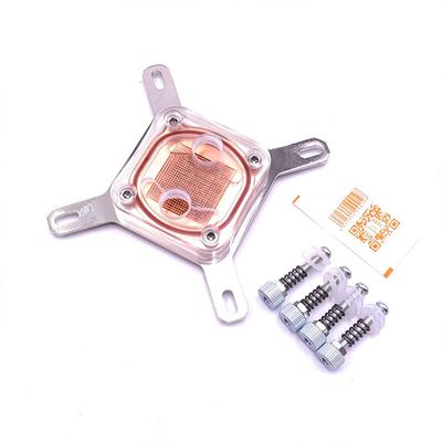 GRABLOOM Stainless Steel Water Cooling Block Liquid Water Heat Sink System for PC Computer Radiator Endothermic for Head Water Cooling Block for CPU
