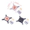 GRABLOOM Stainless Steel Water Cooling Block Liquid Water Heat Sink System for PC Computer Radiator Endothermic for Head Water Cooling Block for CPU view 2