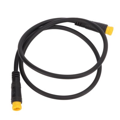 POENVFPO Extension Cable, 3pin Connector, ABS Plastic Rubber Electric Extension Cable Modification Accessory (Male Heads on Both Sides)