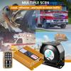 CXRCY 12V 200W Slim Police Siren PA System with All-in-One Wireless Controller/Mic, 120-130dB Alarm Horn Siren, 18 Tones Emergency Warning Kit for Car Ambulance Vehicles Fire Truck SUV ATV UTV view 3
