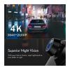 10 Inch 4K 3840 * 2160P GPS Car Dvr Mirror Dash Cam Dual Len Dashcam Drive Recorder Stream Rearview Mirror IPS Screen Camera(Only 4K Front,128G) view 4