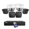 ANNKE 5MP Security Camera System with 8MP 8 Channel PoE NVR x 6 (5 Megapixel) Indoor/Outdoor Wired IP POE Smart Cameras, 100 ft Night Vision, Remote Access, Motion Detection, Alert Push, 2TB HDD view 1