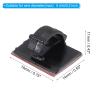 PATIKIL Cable Clips, 50pcs Adhesive Cable Clamp Clip Wire Holder Cord Management Organizer for Home Office Wall Desk Light TV PC Ethernet, Black 14x19mm view 2