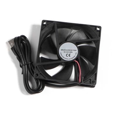 GRABLOOM 90mm USB Brushless Cooling Fan 5V Quiet Cooling Fan 9025 Computer Fan for Small Appliances Series Replacement Oil Bearings