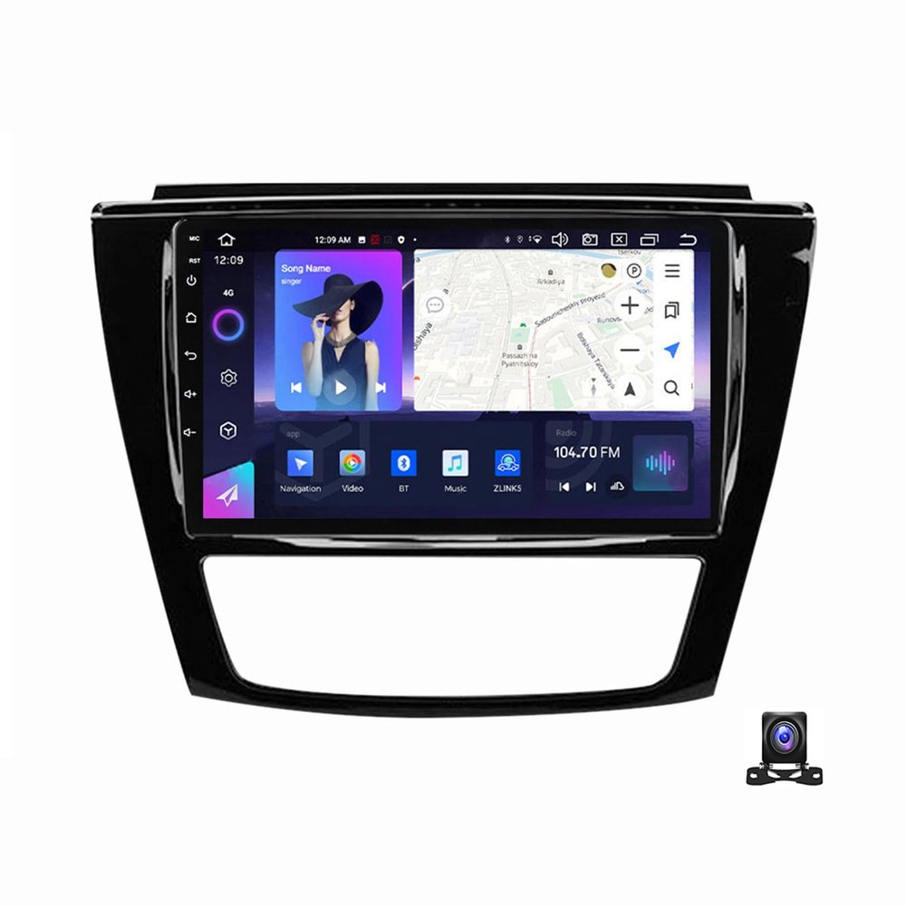 EsaSam Android 13 Double Din Car Stereo 9 Inch Touch Screen Radio with GPS Navigation Bluetooth FM Radio Receiver for JAC Refine S5 2013~2019 Support Carplay/Auto/DSP/RDS,8 core nf3 2g+32g