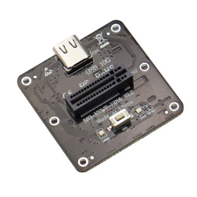 M.2 NVMe Solid Hard Disk Enclosure Adapter Card JMS583 NGFF Type-C USB3.1 1000+Mb/s M.2 SSD Converter M.2 to Type-C USB3.1 Adapter Board 10Gbps Laptop Desktops Computer