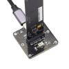 M.2 NVMe Solid Hard Disk Enclosure Adapter Card JMS583 NGFF Type-C USB3.1 1000+Mb/s M.2 SSD Converter M.2 to Type-C USB3.1 Adapter Board 10Gbps Laptop Desktops Computer view 4