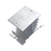 GRABLOOM Aluminum Heat Sink SSR Dissipation for Single Phase 10A-40A for PID Thermostat Temperature Controller SSR view 1