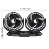 GRABLOOM USB 5V Portable for Head Car Fan Air Fan Car Air Conditioner Strong 360 Degree Car 2 Gears Ornaments Househo Car Fan 5v 12v 24v USB Cooling Fan with 360 Degree view 4
