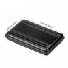 Aluminum Hard Wearing Memory Card Storage Box Anti Scratch Black Compact Design for Work Travel view 2