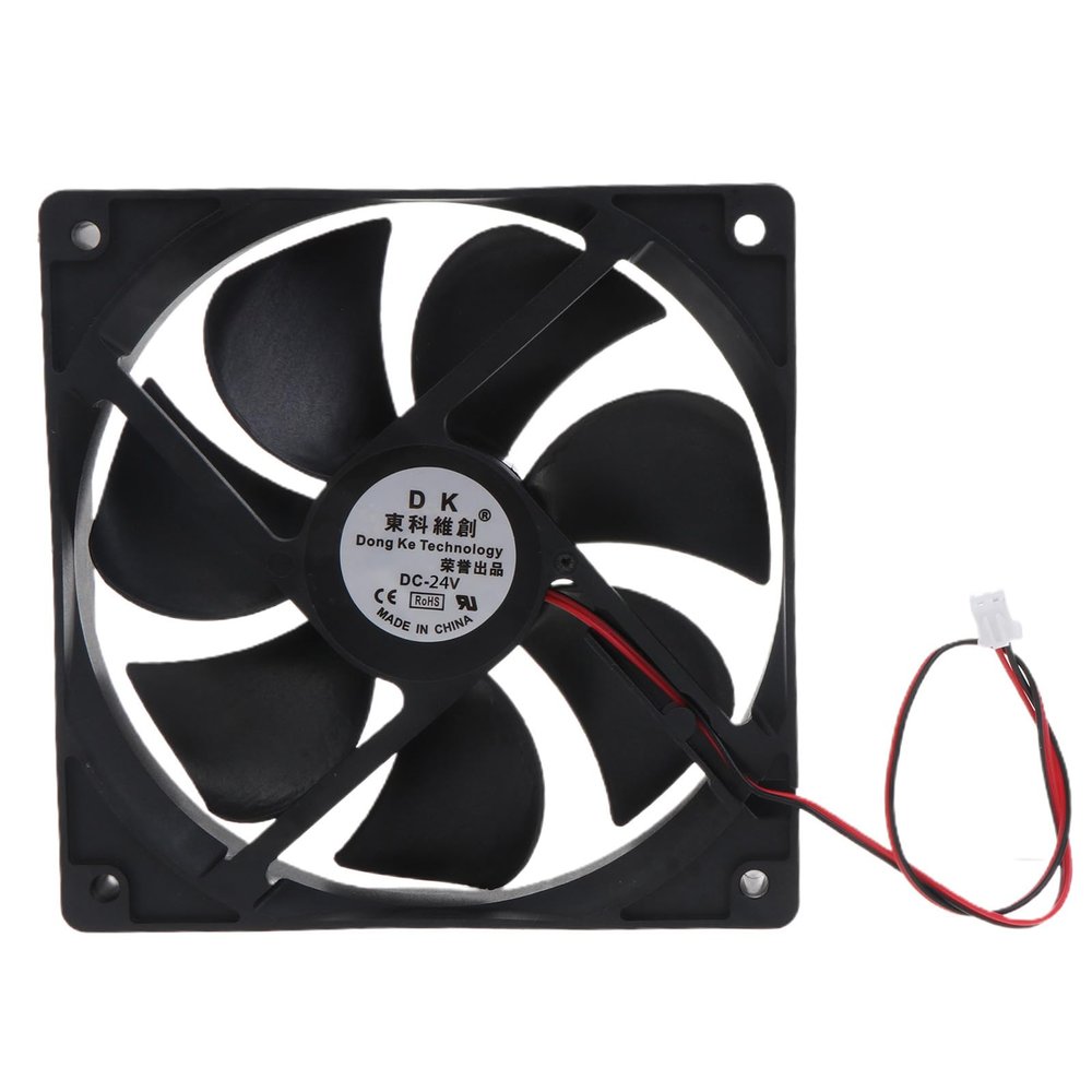 GRABLOOM 12025 PC for Case Fan 120mm Computer Chassis Radiator 120x120x25mm CPU Ball Oil Bearing Fan 12CM XH2. CPU Cooling Fan 120mm 120mm Fan CPU Radiator 5/12/24V Brushless