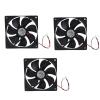 GRABLOOM 12025 PC for Case Fan 120mm Computer Chassis Radiator 120x120x25mm CPU Ball Oil Bearing Fan 12CM XH2. CPU Cooling Fan 120mm 120mm Fan CPU Radiator 5/12/24V Brushless view 2