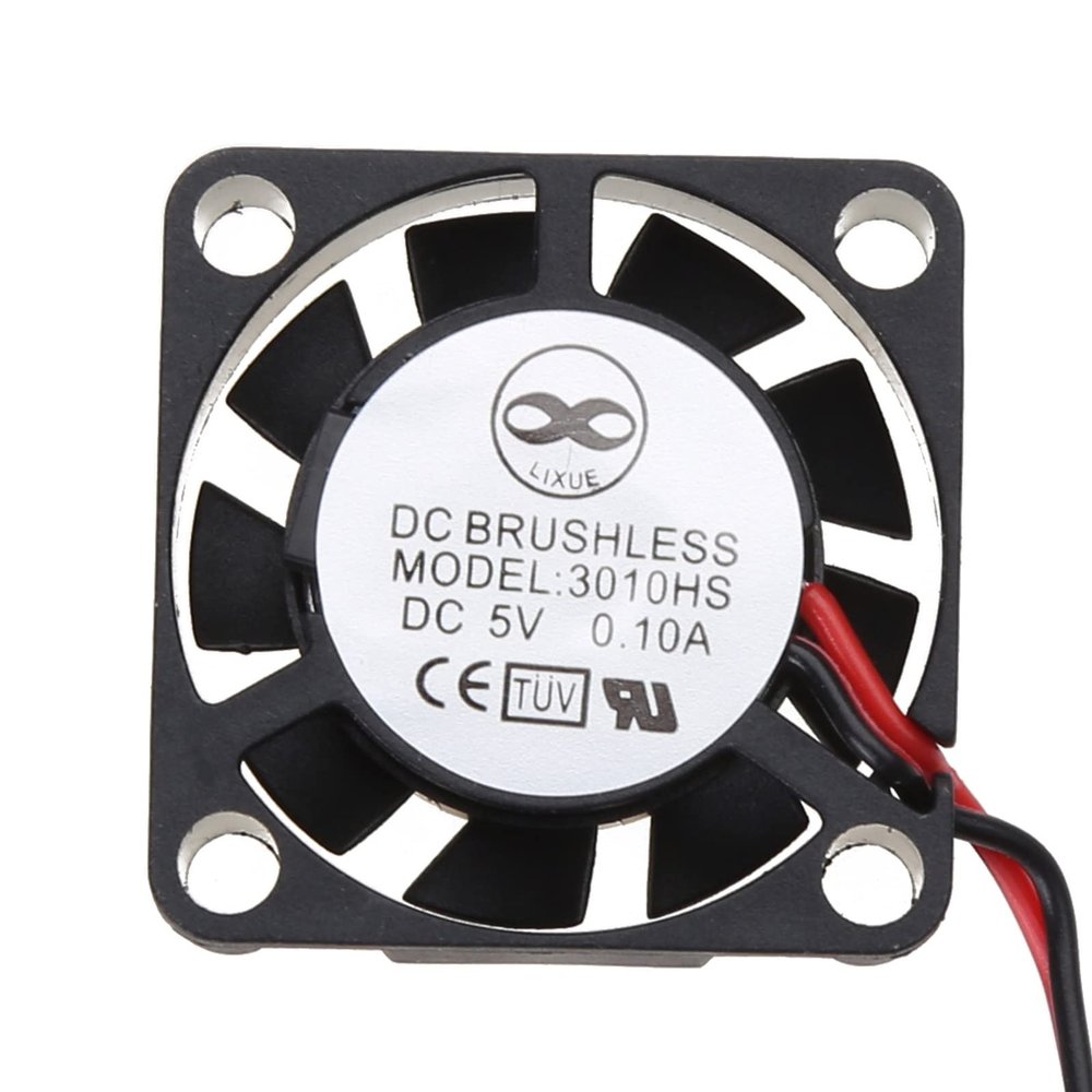 GRABLOOM Ultra-Miniature Brushless Fan Electric DC5V/12V/24V 2507 Tiny Cooling Fan Widely Application 25x25mm Fan Heat Sink