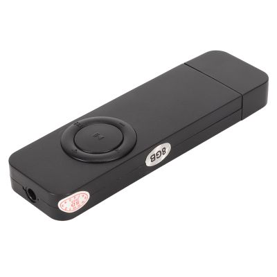 Vikye 8GB MP3 Player with USB Flash Drive, Portable Music Player OTG HiFi Lossless Sound 180Mah Battery MP3 Music Player Support Card