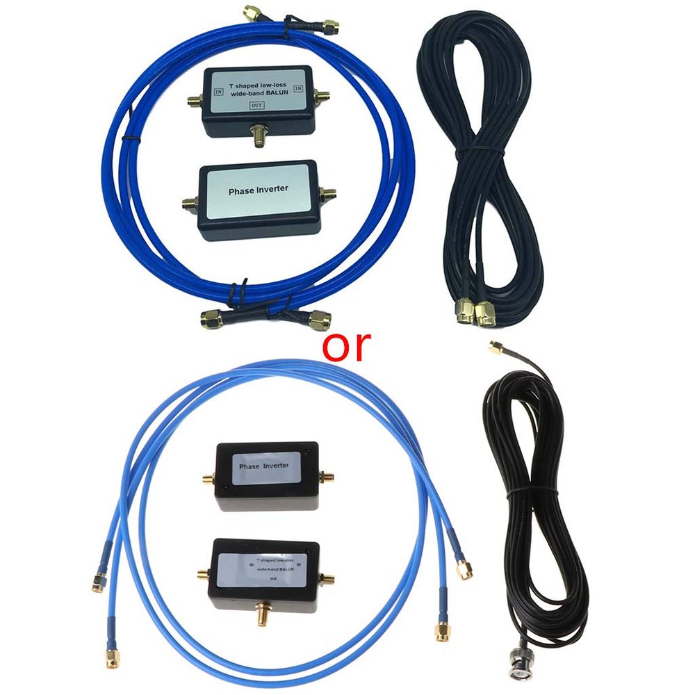GRABLOOM YouLoop Portable Passive T-Shaped BALUN Antennas for and VHF Development Board Automatic Tuner Driver Board Analyzer Controller Generator Amplifier Display