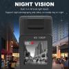 ASHATA L11 Body Camera with Back Clip, 1080P Body Wearable Hidden Camera Night Vision, Motion Detection, Loop Recording, Delayed and Pre Recording, 180 Degrees Views, Pocket Camera, ASHATAb4gwc8izmu view 3