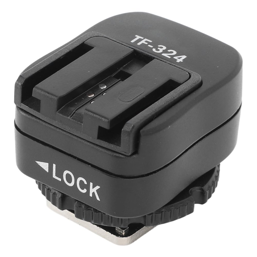 Flash Hot Shoe Adapter, Hot Shoe Converter, Built-in PC Port Interface for SB 900, SB 800, SB 600, SB 80DX, SB 50DX