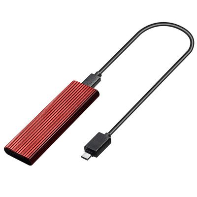 GRABLOOM for M.2 External Hard Disk Drive Adapter Hard Disk Type-C USB 3.1 External for Case 2TB 10Gbps Speed M.2 Nvme Ssd