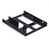 GRABLOOM 2.5" to 3.5" Bay Frame Mounting Bracket HDD Converter Tray Adapter Support IDE Mechanical SSD Drive Hard Disk Stand HDD Shelf view 1