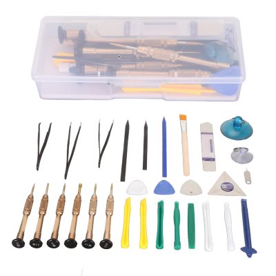Vikye 29 Piece Electronic Pry Tool Spudger with 29 Piece Tool, Excellent Ergonomic Designs, Wider Range Application, Alloy Material