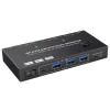 GRABLOOM Port KVM Switcher for Enhanced Visual Experience and Convenient Sharings with Single Setups KVM Switcher view 1