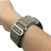 Handcrafted Custom Nylon Strap for Garmin - Fits for QuickFit 20, 22, 26, Fnix, Forerunner, Vivoactive, Approach, MARQ, quatix, Instinct2, Epix (Khaki-Silver Buckle, Quick-Fit 22mm) view 4