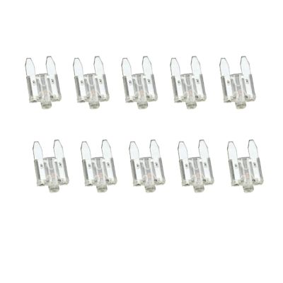 DLAHPJPT 10 PCS 25A Small Fuse Inserts car Insurance Tablets Small Fuse with lamp car Inserts Fuse