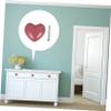 Homoyoyo 10pcs Decorative Drawer Knobs Heart Shape Cabinet Handles Wardrobe Pulls for Home Furniture view 2