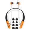 MANHATTAN Bluetooth Wireless Neckband Headphones  Work Earbud Earphones with 15H Playtime, Noise-Isolating, IPX4 Water Resistant, Built-in Mic  for Work, Music, Calls  3 Yr Mfg Warranty -179829 view 1
