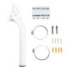Stainless Steel Antenna Mount, Heavy Duty Long Wall Mount, Adjustable Satellite Dish Antenna Mast for Wall Eave Roof Mounting view 1