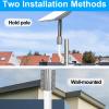 Stainless Steel Antenna Mount, Heavy Duty Long Wall Mount, Adjustable Satellite Dish Antenna Mast for Wall Eave Roof Mounting view 4