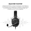 FANTECH Alto MH91 Gaming Headset with Detachable Mic, 50mm Drivers, Multi-Platform Compatible, Memory Foam Ear Cushions, in-Line Controls for PC/PS4/XBOX/Switch/Mobile view 2