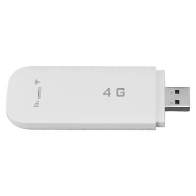 4G LTE Portable Router, SIM Card Slot High-Speed WiFi, Secure Encryption Mobile Hotspot, Share up to 10 Devices (White)