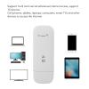 4G LTE Portable Router, SIM Card Slot High-Speed WiFi, Secure Encryption Mobile Hotspot, Share up to 10 Devices (White) view 4