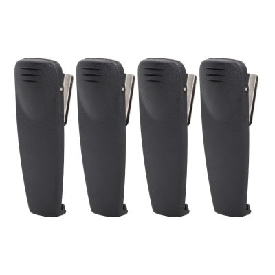 4Pcs Walkie Talkie Belt Clip, for Ma Com 10P 700P P7100P P7300 P5300 7100P XG 75 Two Way Radio Belt Clip, Replacement Belt Clip, Secure Mounting