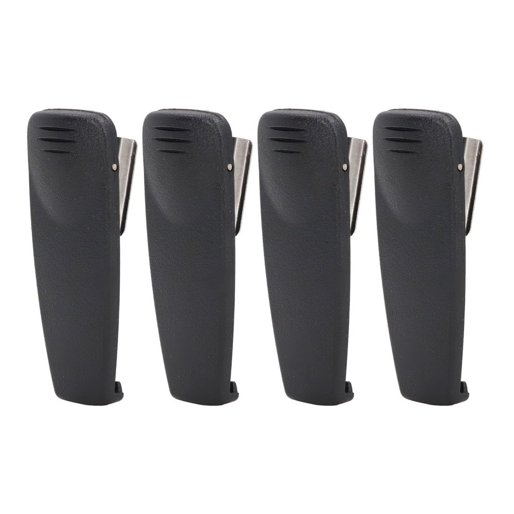 4Pcs Walkie Talkie Belt Clip, for Ma Com 10P 700P P7100P P7300 P5300 7100P XG 75 Two Way Radio Belt Clip, Replacement Belt Clip, Secure Mounting