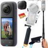 Insta360 X4 Dive Bundle- Waterproof 360 Action Camera with 1/2" 48MP Sensors, 8K 360 HDR Video, 72MP 360 Photo |Bundle Includes Selfie Stick, Floating Grip, Lens Cap (512GB) view 1