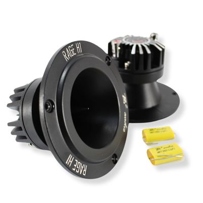 B2 Audio Rage Series Pair of 100 Watt RMS 4-Ohm 1" Voice Coil Tweeters RAGE-H1-NEO